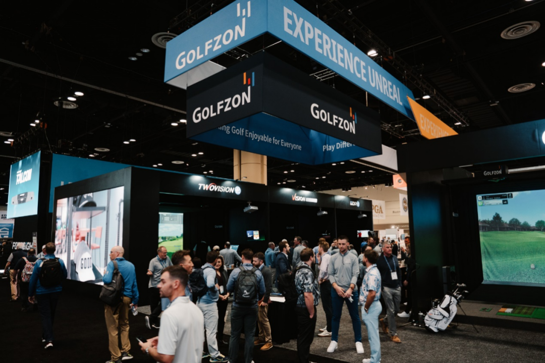 每一次揮桿都在改寫未來！GOLFZON再度登陸美國PGA SHOW
